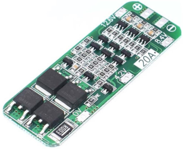 3s Bms 20a Li-İon Lityum Pil 18650 Batarya Şarj Kontrol Devresi Modülü