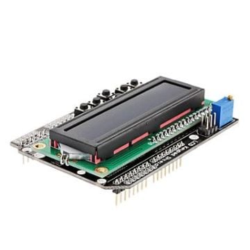 1602 Lcd Ve Tuş Takımı Shield / Keypad Shield Module Display For Arduino Duemilanove Uno Mega