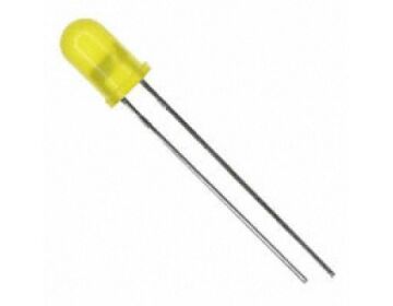 5mm Sarı Led - 1 Adet
