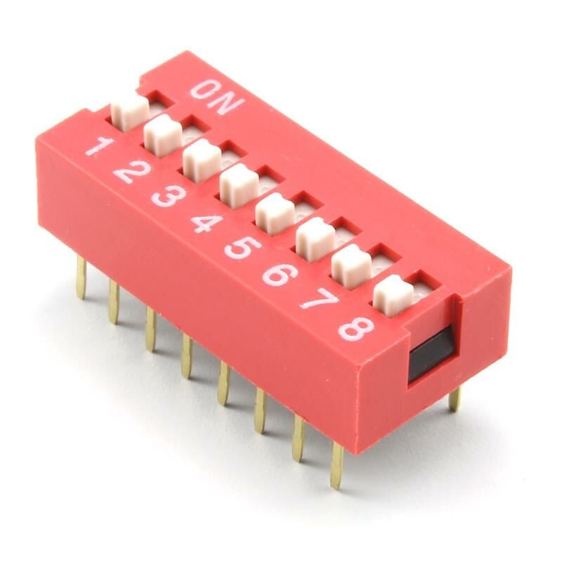 8'li Dip Switch - 8x2