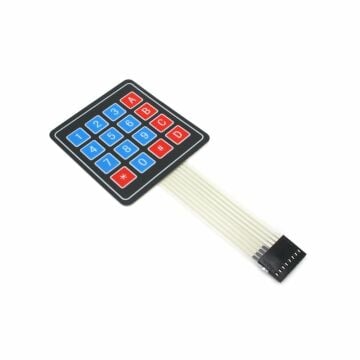 4x4 Membran Tuş Takımı Keypad