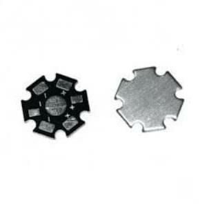 Power Led Soğutucu - 1 Watt Alüminyum Soğutucu Plaka