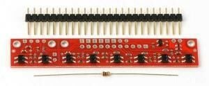 Qtr-8a Reflectance Sensor Array (Pololu) - Çizgi Sensörü - Yansıma Sensörü