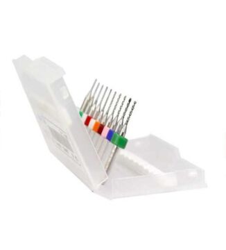 Mini Matkap Ucu Renkli 0.1 - 1.0mm 10 Adet
