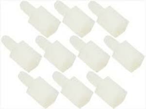 M3x6mm Plastik Distans-Spacer Erkek- Dişi 1 Adet