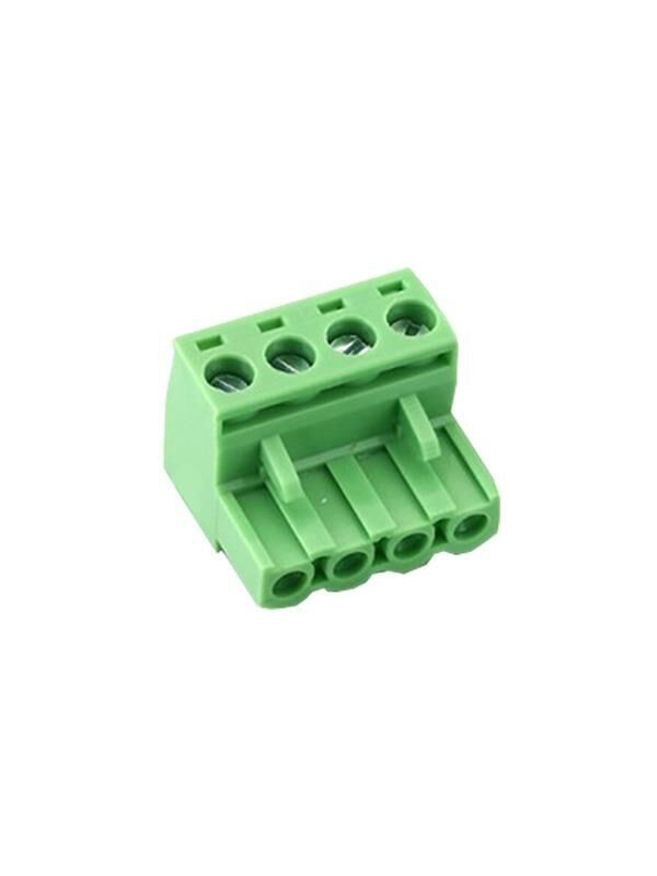 5.08mm 90 Derece Geçmeli  Dişi Klemens-4 Pin