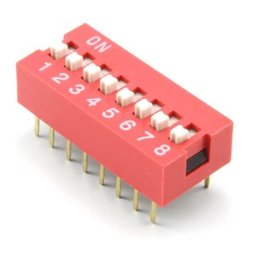 8'li Dip Switch - 8x2