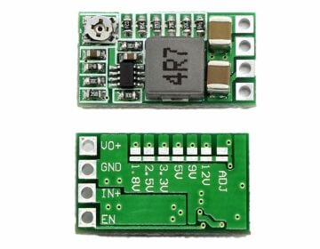 Mini 3A Buck Convertor Voltaj Regülatörü Ayarlanabilir Gerilim Değeri