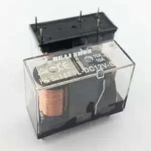 12V 5A Çift Kontak Röle - HLS-14F3L-DC12V-C