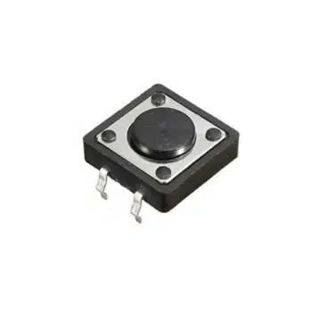 12x12x6mm Push Buton-Dip