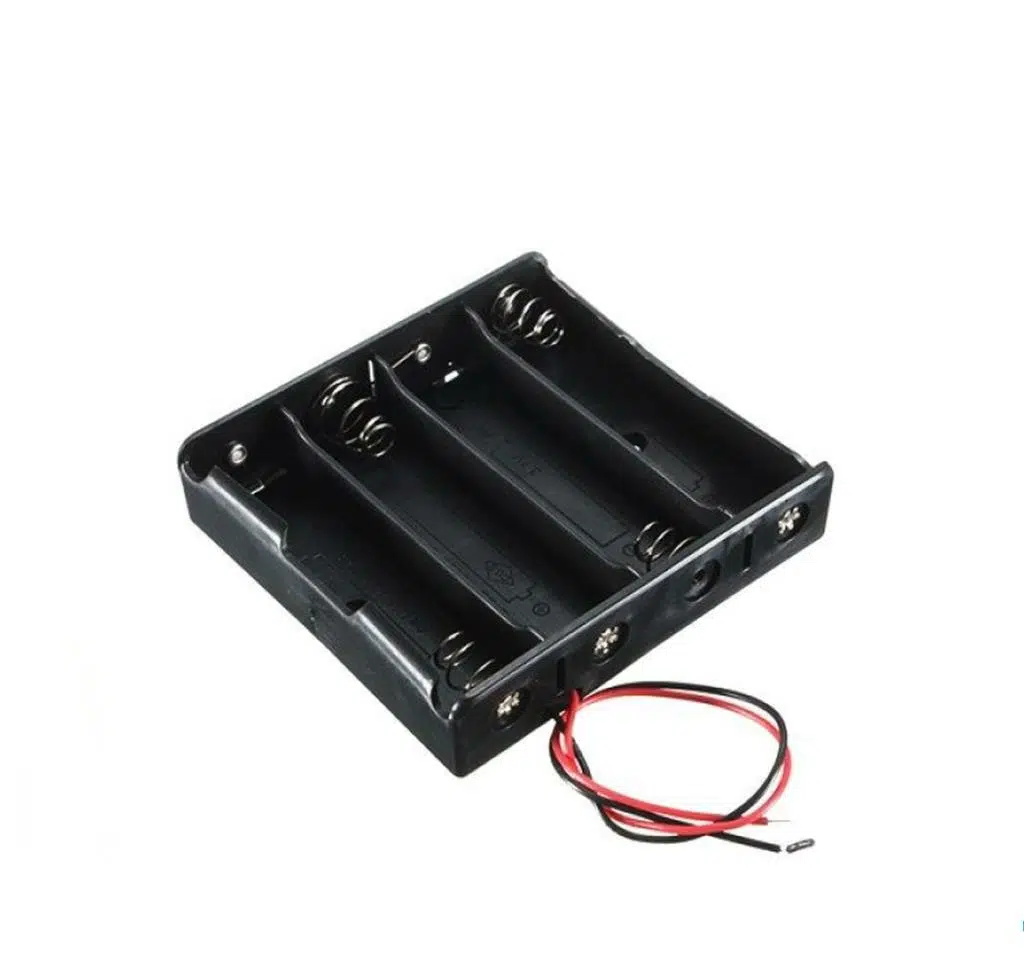 18650 Pil Yuvası 4'lü