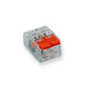 2 Pinli Kilitli Klemens-Kırmızı