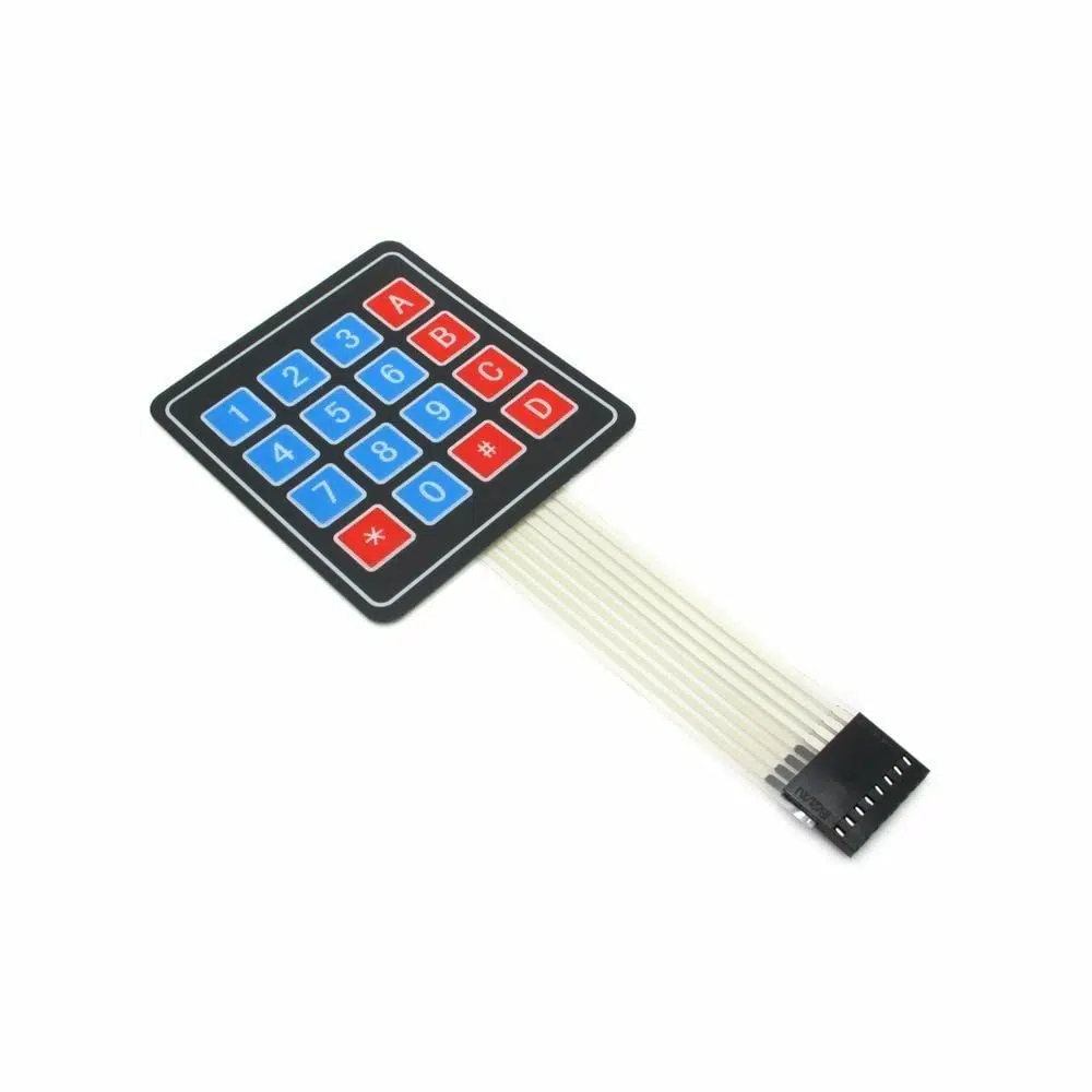 4x4 Membran Tuş Takımı Keypad