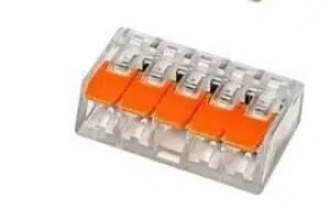 5 Pinli Kilitli Klemens-Turuncu