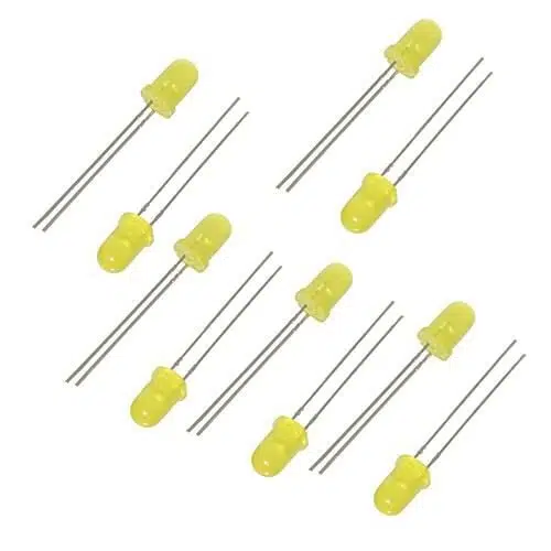 5mm Sarı Led Paketi - 10 Adet
