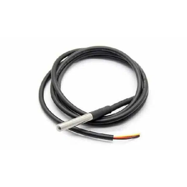 DS18B20 Su Geçirmez Isı Sensörü -1metre Kablolu