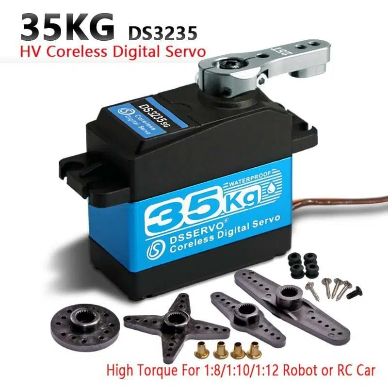 Ds3235 Servo Motor 35kg Yüksek Torklu Dijital Servo Metal Dişli Su Geçirmez