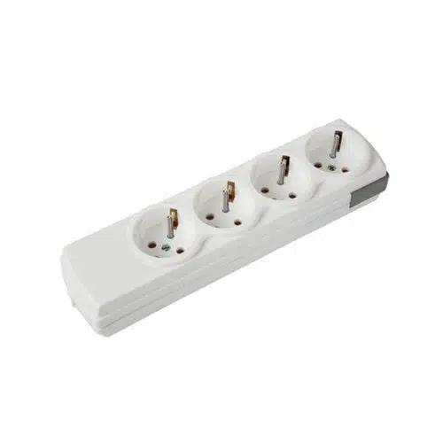 Günsan Visage Dörtlü Çocuk Korumalı Topraklı Grup Priz Klemensli