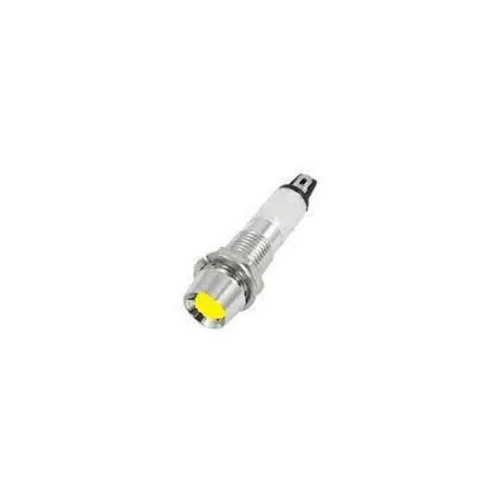 IC-225 Sinyal Lambası 8mm Metal 220V - Sarı