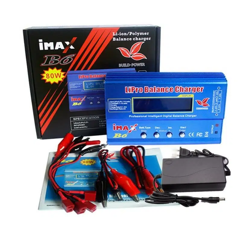 İmax B6 80w Lipo Pil Şarj Cihazı-Adaptörlü