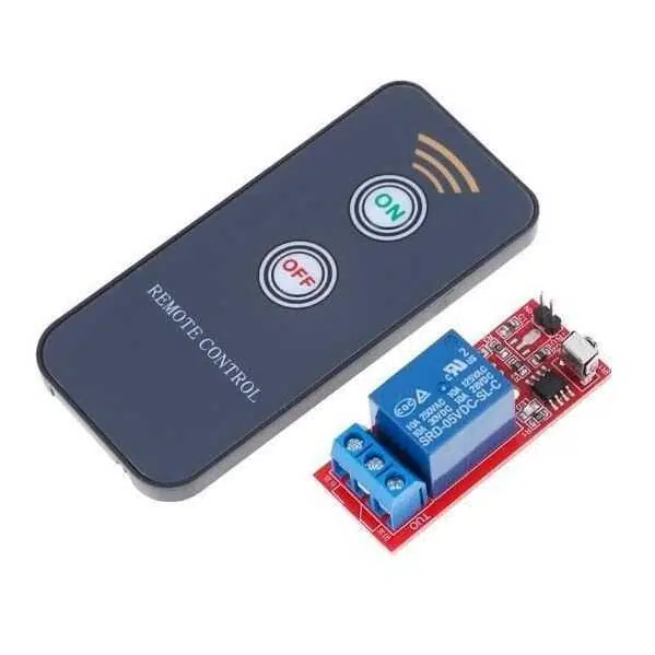 Ir Alıcı-Verici Kumandalı Röle Modülü-5v On-Off