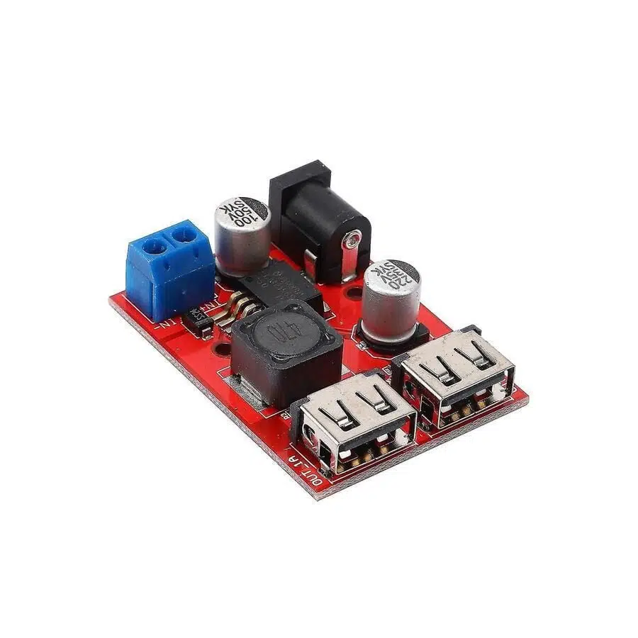 LM2596S ÇİFT USB ÇIKIŞLI Dc-Dc/VOLTAJ REGÜLATÖRÜ