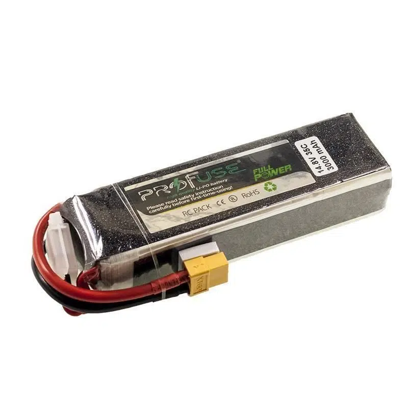 Profuse 14.8 3000 mAh Lipo Batarya-Jst Korumalı-35c-Xt60 Soketli