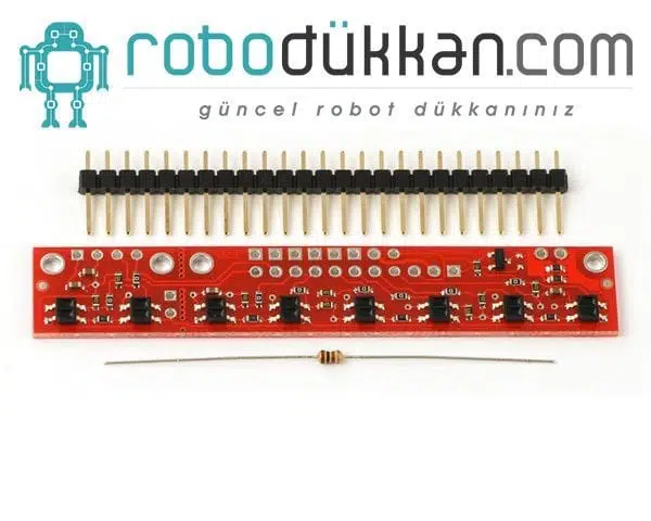 Qtr-8rc Reflectance Sensor Array (Pololu) - Çizgi Sensörü - Yansıma Sensörü
