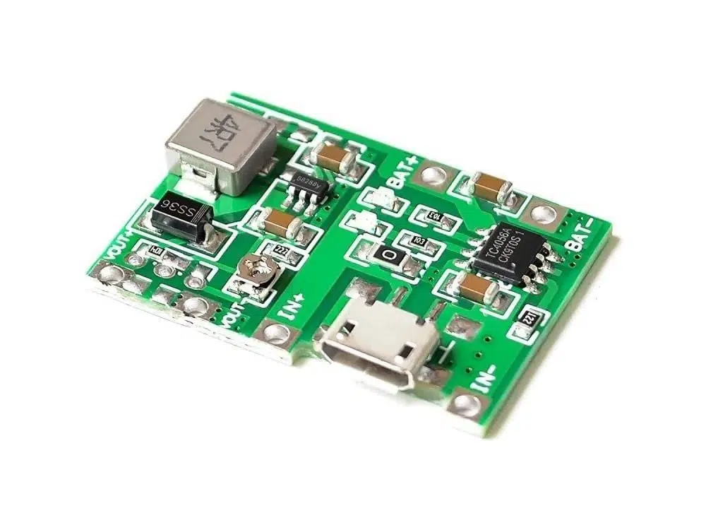 Tp4056 Şarj Devresi Ve Voltaj Regülatör Step Up Modülü