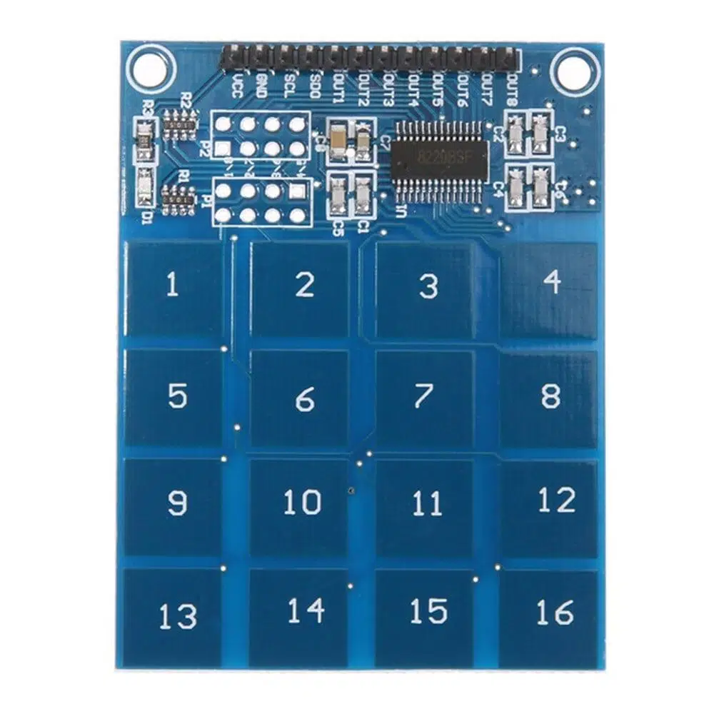 Ttp229 16'lı Dokunmatik Tuş Takımı