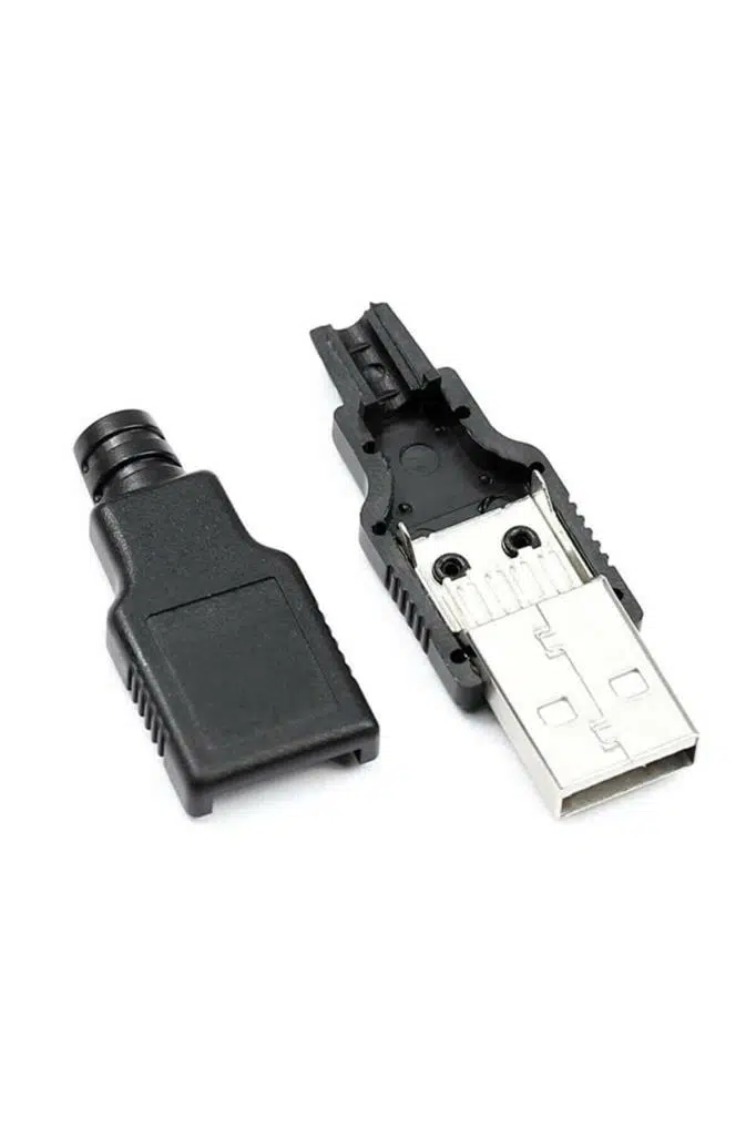 Usb 2.0 Erkek Lehimlenebilir Soket